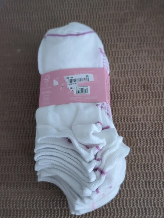 Juicy Couture No-Show Socks Pack Of 10 New - Picture 5 of 5